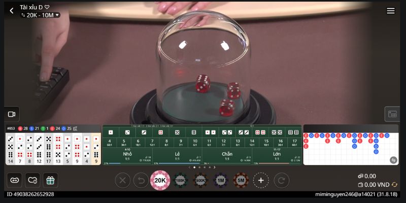 Tài Xỉu Live V9Bet – Trải nghiệm sòng bài đỉnh cao 3 Bàn cược tài xỉu live đầy đủ các tỷ lệ