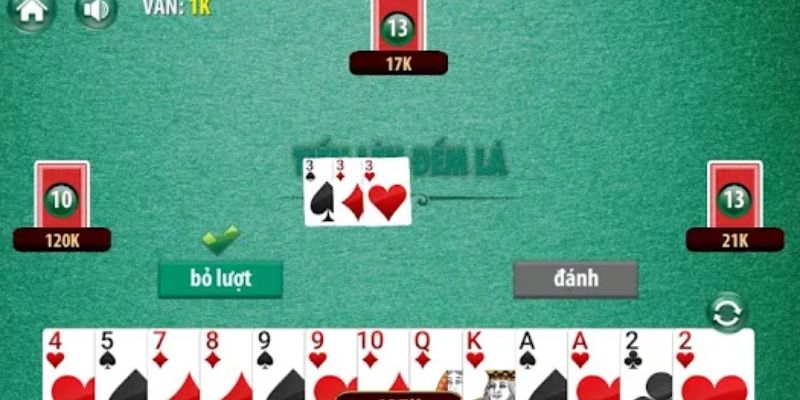 Tiến lên đếm lá và cách chơi hiệu quả cho người mới 4 Nên giữ bài mạnh để chặn đúng lúc, giành quyền đi