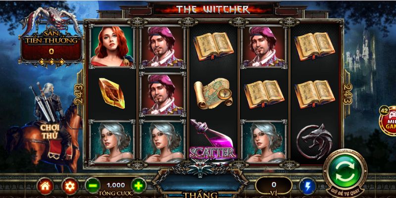 Khám phá nổ hũ The Witcher – Trải nghiệm siêu phẩm tại V9Bet 2 Đồ họa game nổ hũ The Witcher siêu đẹp và sắc nét