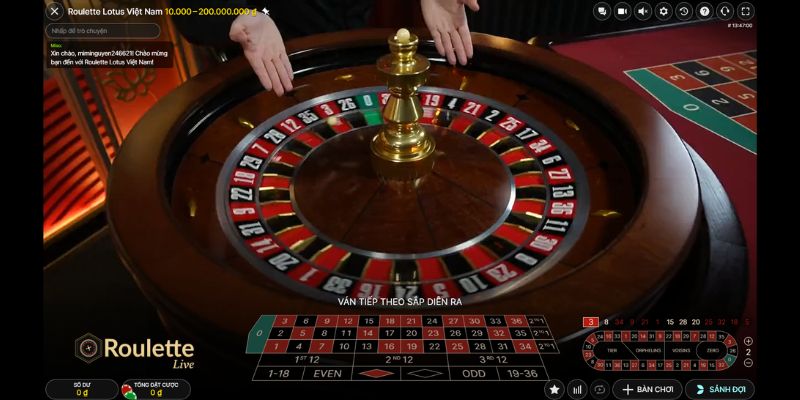 Roulette là gì? Luật chơi và chiến thuật thắng lớn 2 Trò chơi Roulette với bánh xe quay hình tròn đặc trưng