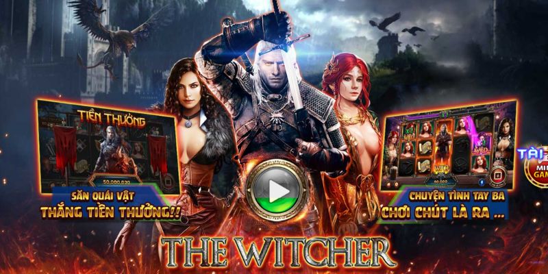 Khám phá nổ hũ The Witcher – Trải nghiệm siêu phẩm tại V9Bet 1 no hu the witcher